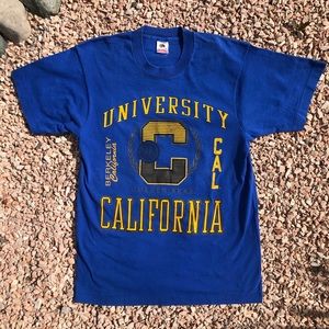 Single Stitch College T-shirt Size Large